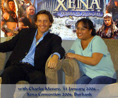 with the very gorgeous Charles Mesure