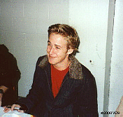 Ryan signing autographs...
